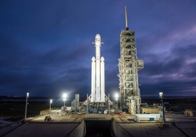 SpaceX usilovně pracuje na odpalovací rampě pro misi na Mars